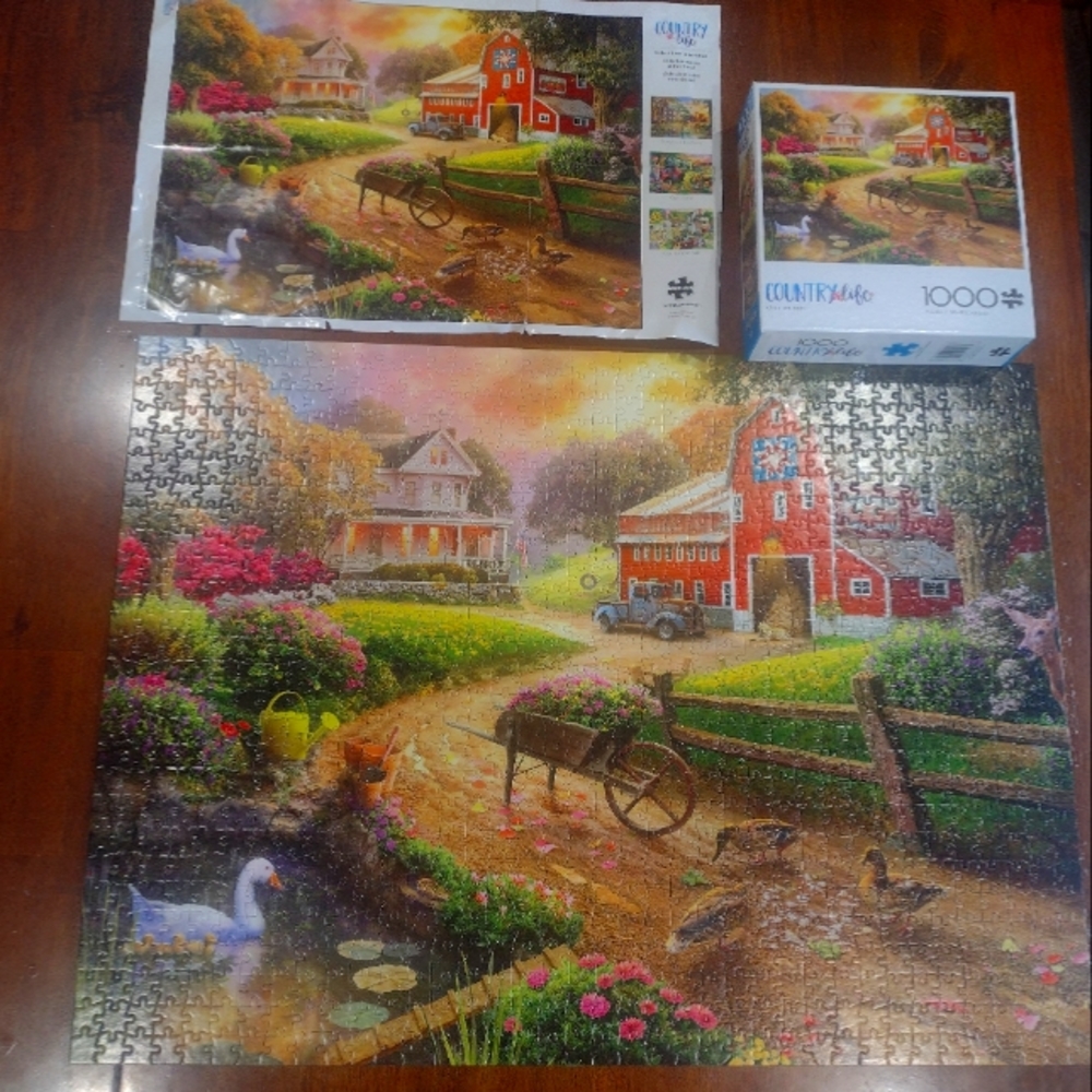 "After the Rain" 1000 piece puzzle